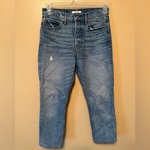 GRLFRND Size 27 Karolina High Waist Cropped Jeans